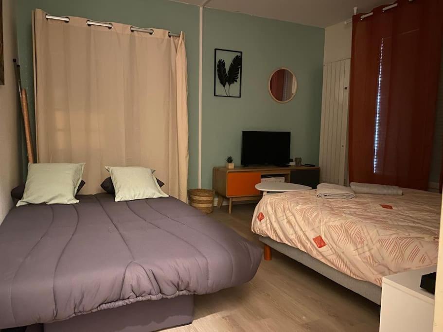 T2 Cosy Proche Hopital + Parking Gratuit Sur Place Auxerre Exterior foto