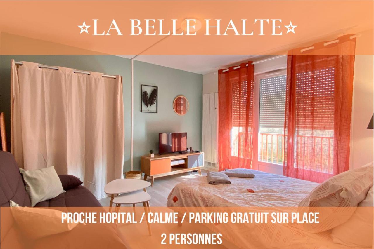 T2 Cosy Proche Hopital + Parking Gratuit Sur Place Auxerre Exterior foto
